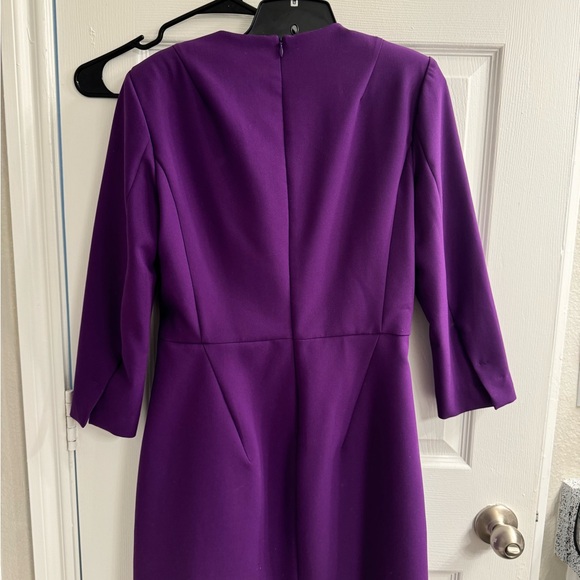 Zara purple button blazer dress - Picture 3 of 4